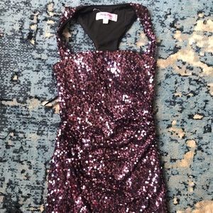 Sequin Mini Dress